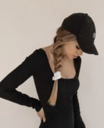 Набір із 3 резинок середнього розміру нюд SILK MEDIUM SCRUNCHIES SET - Зображення 3