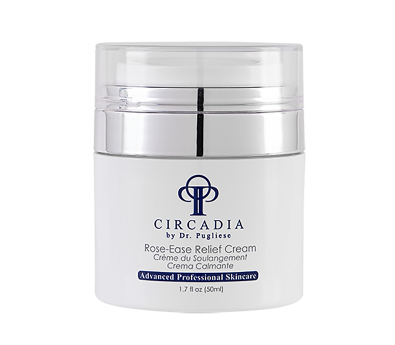 Rose-Ease-Relief-Cream-copy Крем для чутливої шкіри обличчя з розмарином від куперозу та розацеа CIRCADIA ROSE EASE RELIEF CREAM 50мл - Зображення 1