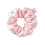 Об’ємна резинка для волосся з натурального шовку рожева MON MOU SILK LARGE SCRUNCHIE PINK