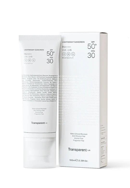 image-43609-id-1169 Легкий сонцезахисний крем SPF50+ TRANSPARENT LAB LIGHTWEIGHT SUNSCREEN SPF50+ 100мл - Зображення 1