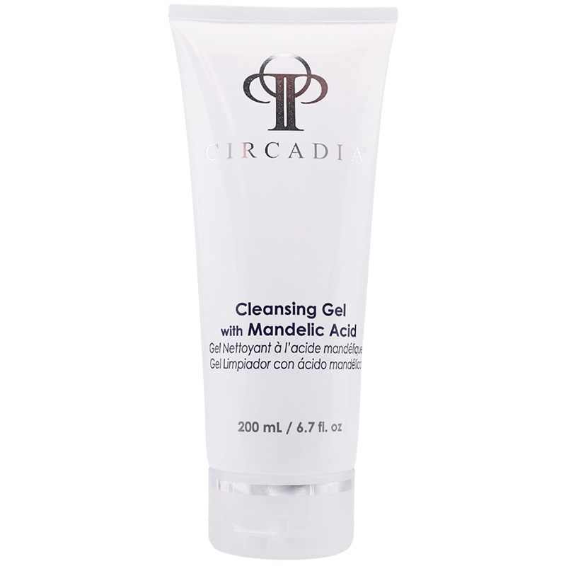 mandelic-cleanser-6.7 Гель з мигдалевою кислотою для очищення шкіри обличчя CIRCADIA CLEANSING GEL WITH MANDELIC ACID 200мл - Зображення 1
