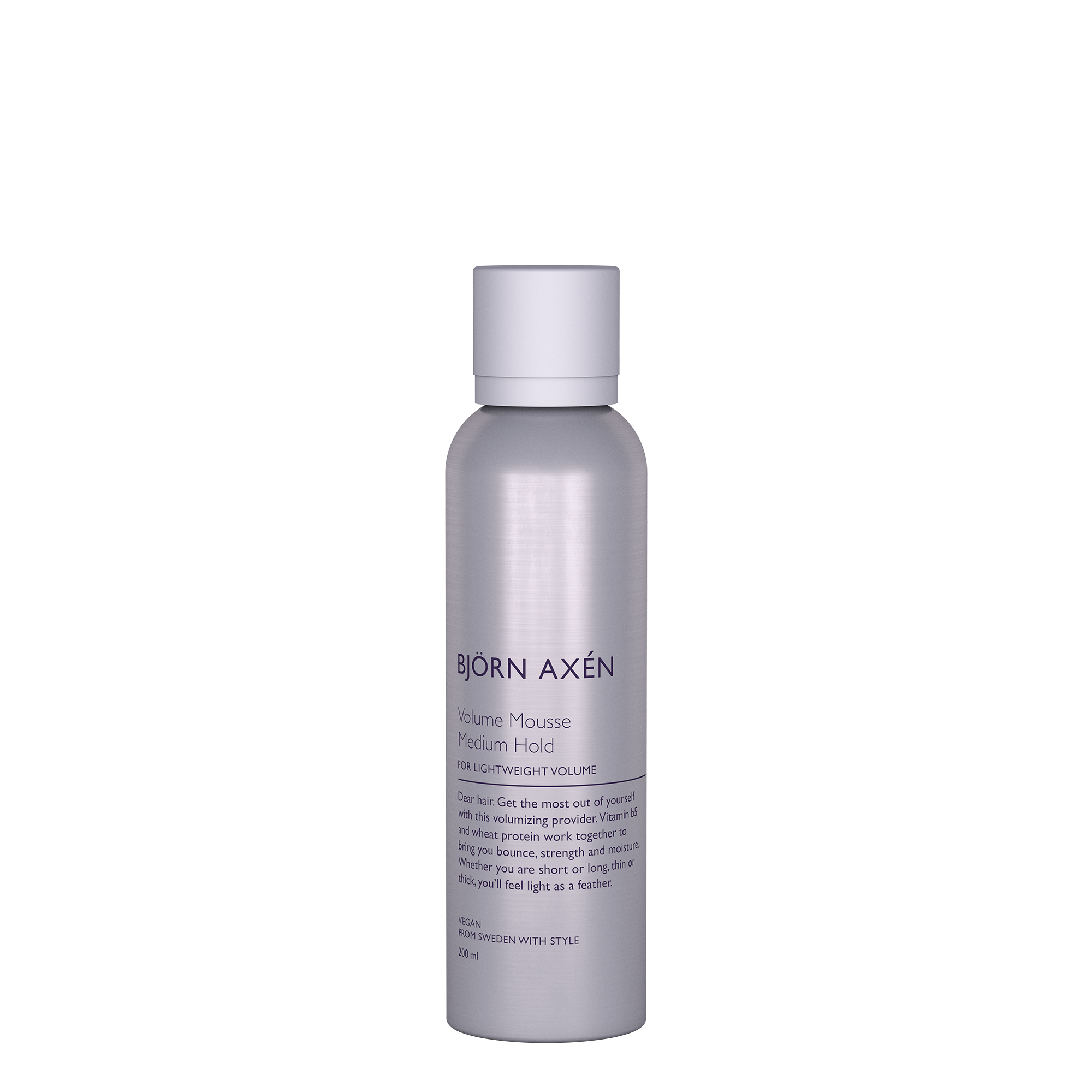 Volume_Mousse_200ml Мус для об'єму волосся BJÖRN AXÉN VOLUME MOUSSE 200мл - Зображення 1
