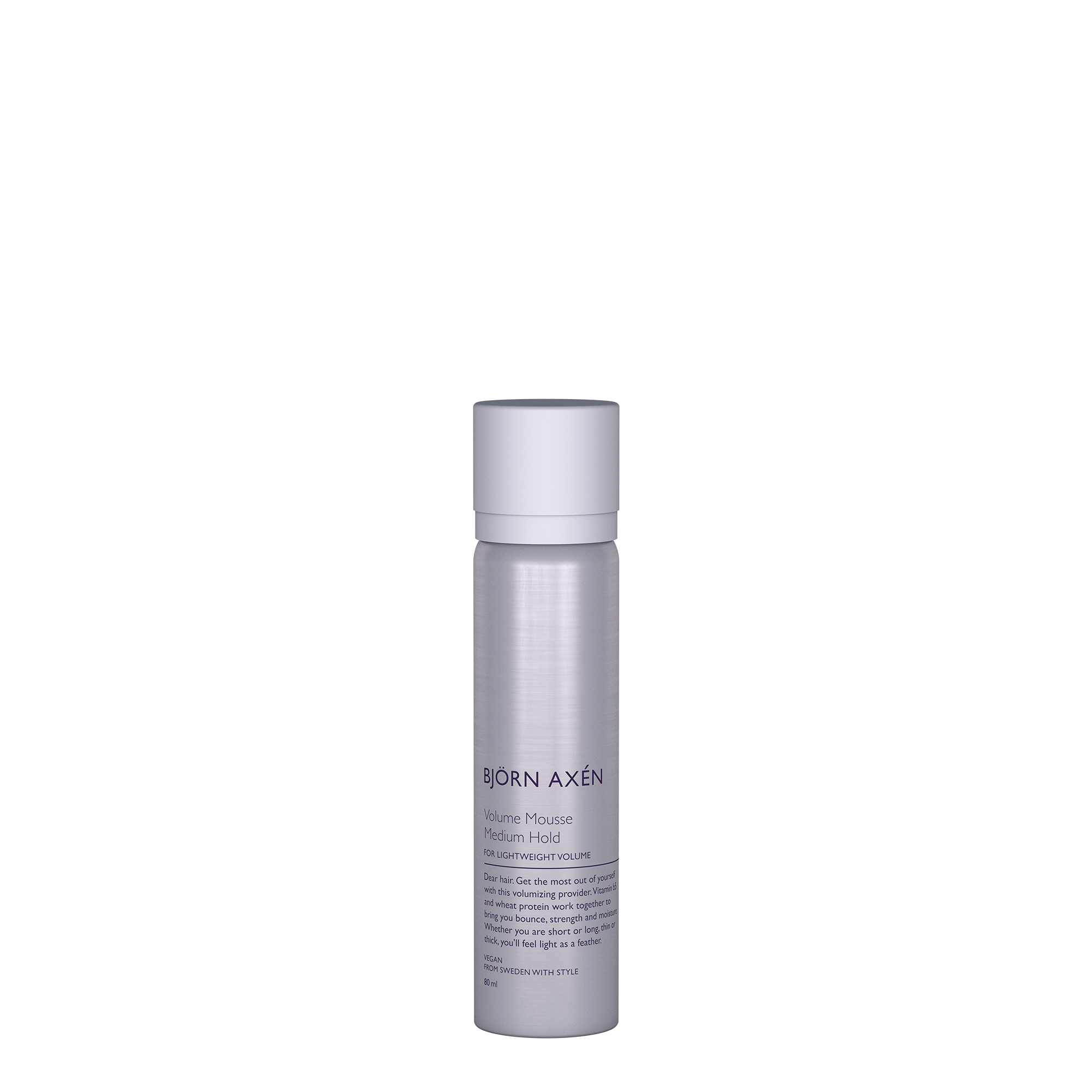 Volume_Mousse_80ml Мус для об'єму волосся BJÖRN AXÉN VOLUME MOUSSE 80мл - Зображення 1