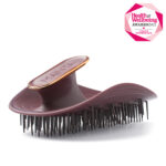 Масажна щітка для волосся бургунді MANTA HEALTHY HAIR BRUSH BURGUNDY/ROSE GOLD