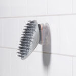 Щітка пульсуюча для волосся синя з тримачем MANTA HEALTHY HAIR PULSE BRUSH WITH SHOWER HOLDER - Зображення 3