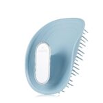 Масажна щітка для волосся з дзеркалом блакитна MANTA HEALTHY HAIR BRUSH (MIRROR) BLUE