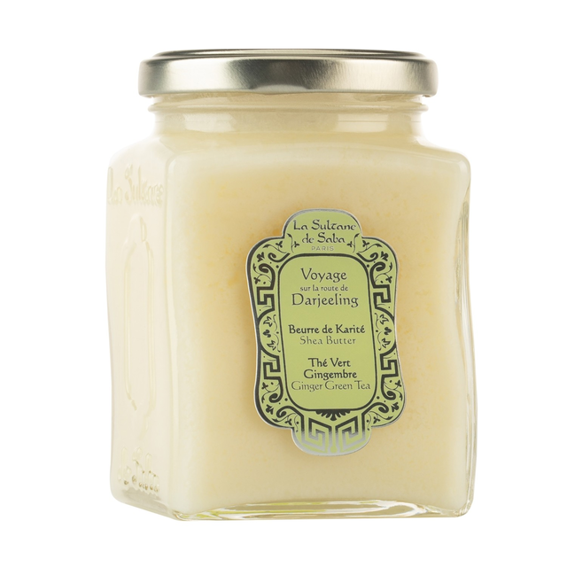 imgonline-com-ua-resize-pf7zqeqwlhf8y Баттер каріте "Зелений чай та імбир" LA SULTANE DE SABA BEURRE DE KARITE SHEA BUTTER GINGER GREEN TEA 300мл - Зображення 1