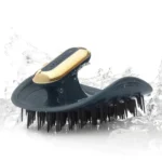 Щітка пульсуюча для волосся синя з тримачем MANTA HEALTHY HAIR PULSE BRUSH WITH SHOWER HOLDER