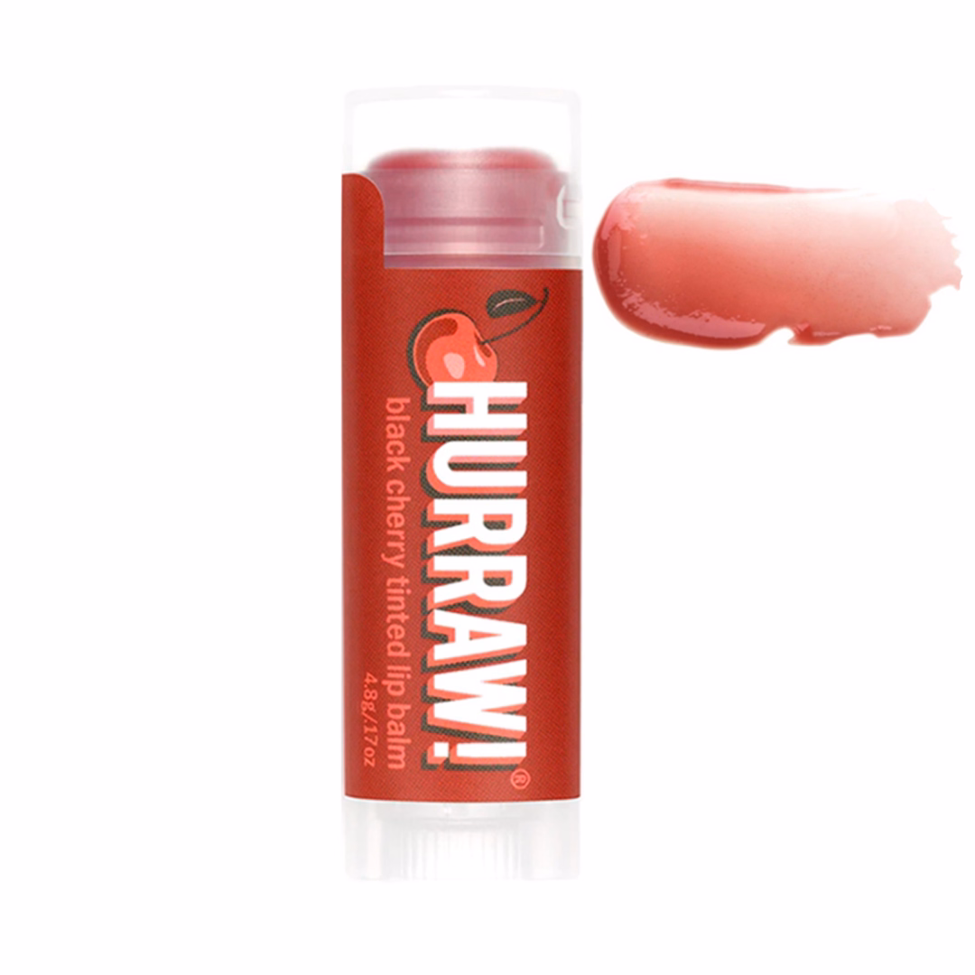 1-1714245685-CN000129509png-1080 Бальзам для губ "Вишня" HURRAW! BLACK CHERRY LIP BALM 4.8г - Зображення 1