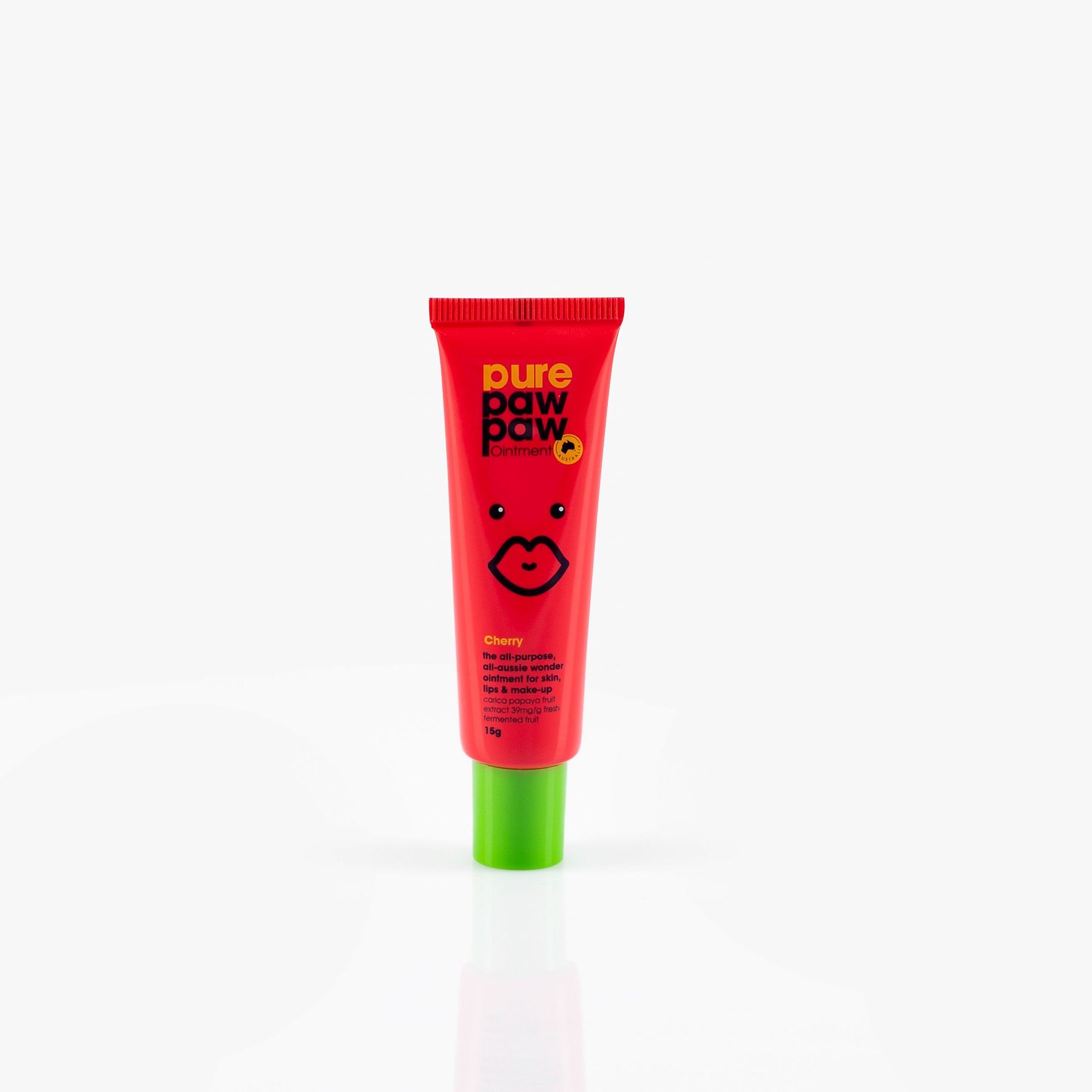 vosstanavlivaushchiy-balzam-pure-paw-paw-cherry-s-aromatom-vishnya-15g-42954345676962 Відновлюючий бальзам з ароматом "Вишня" PURE PAW PAW CHERRY 15г - Зображення 1