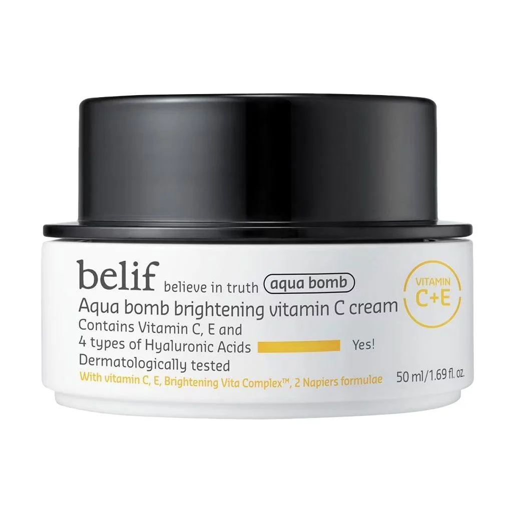 1089556_1_1741965250 Освітлювальний крем із вітаміном С BELIF AQUA BOMB BRIGHTENING VITAMIN C CREAM 50мл - Зображення 1