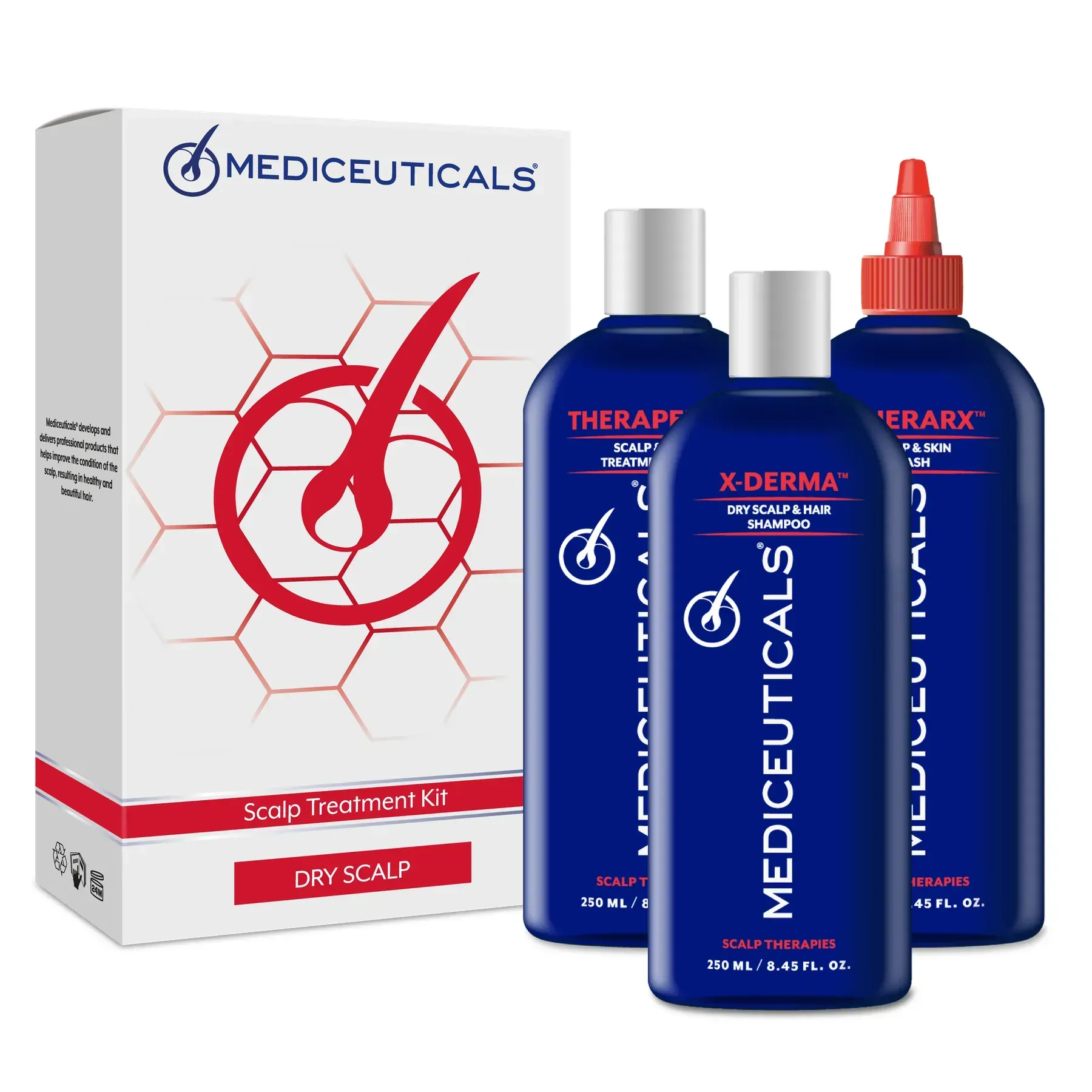 99757007887008 Набір для сухої шкіри голови MEDICEUTICALS SCALP TREATMENT KIT DRY SCALP - Зображення 1
