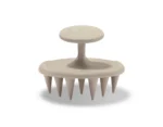 Щітка для шкіри голови сіро-бежева MON MOU SOFT SCRUB BRUSH TAUPE