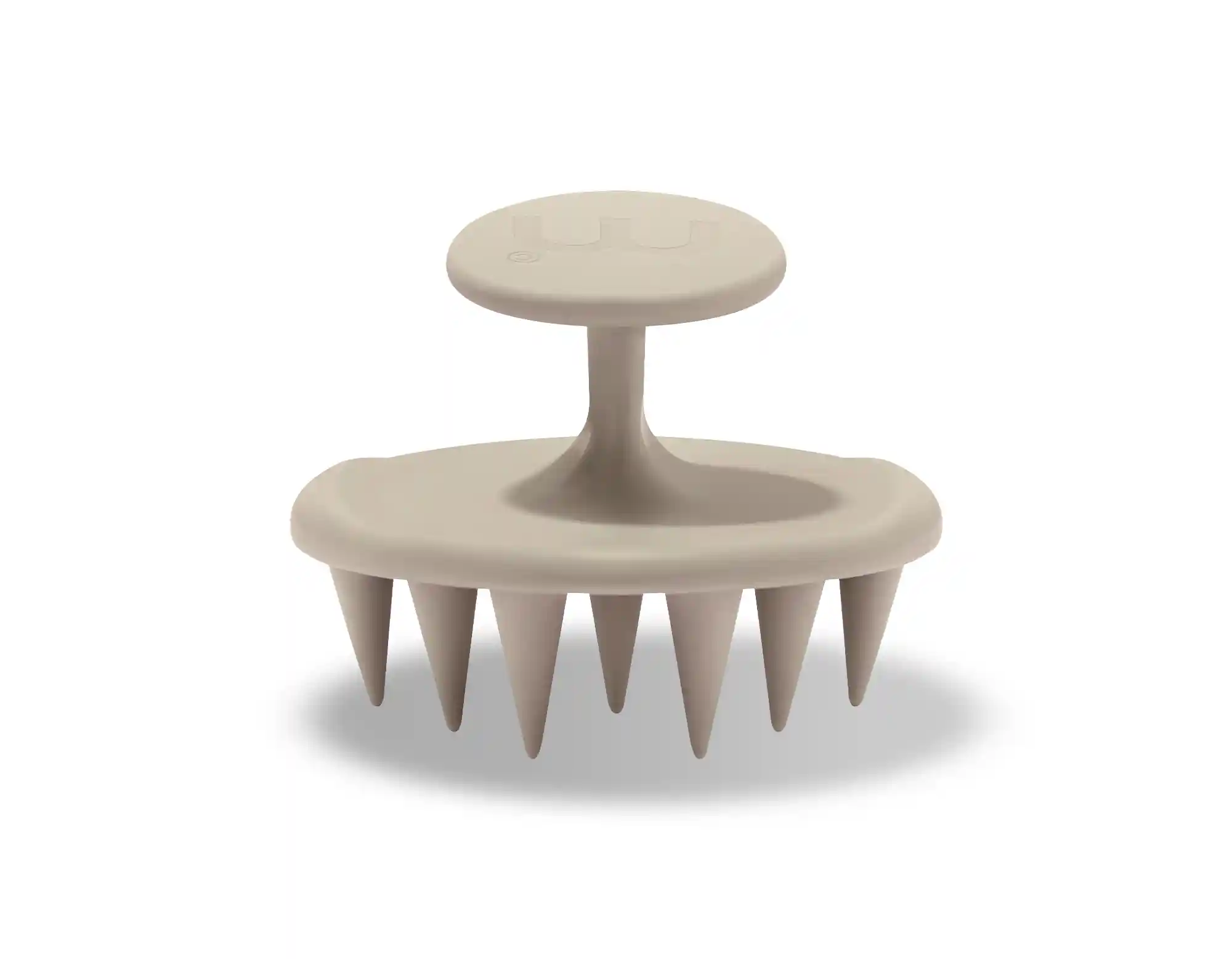 desktop-ssbrush-taupe_12_11zon Щітка для шкіри голови сіро-бежева MON MOU SOFT SCRUB BRUSH TAUPE - Зображення 1