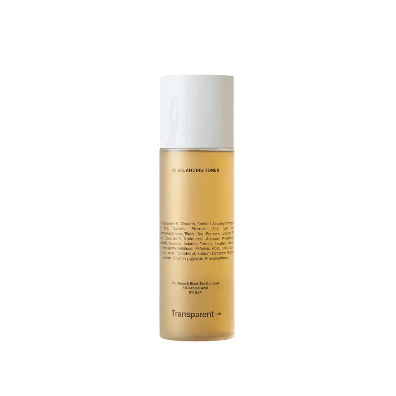 transparent-lab-a5-balancing-toner-1 Балансуючий тонер з антиоксидантною та очищувальною дією TRANSPARENT-LAB A5 BALANCING TONER 130мл - Зображення 1