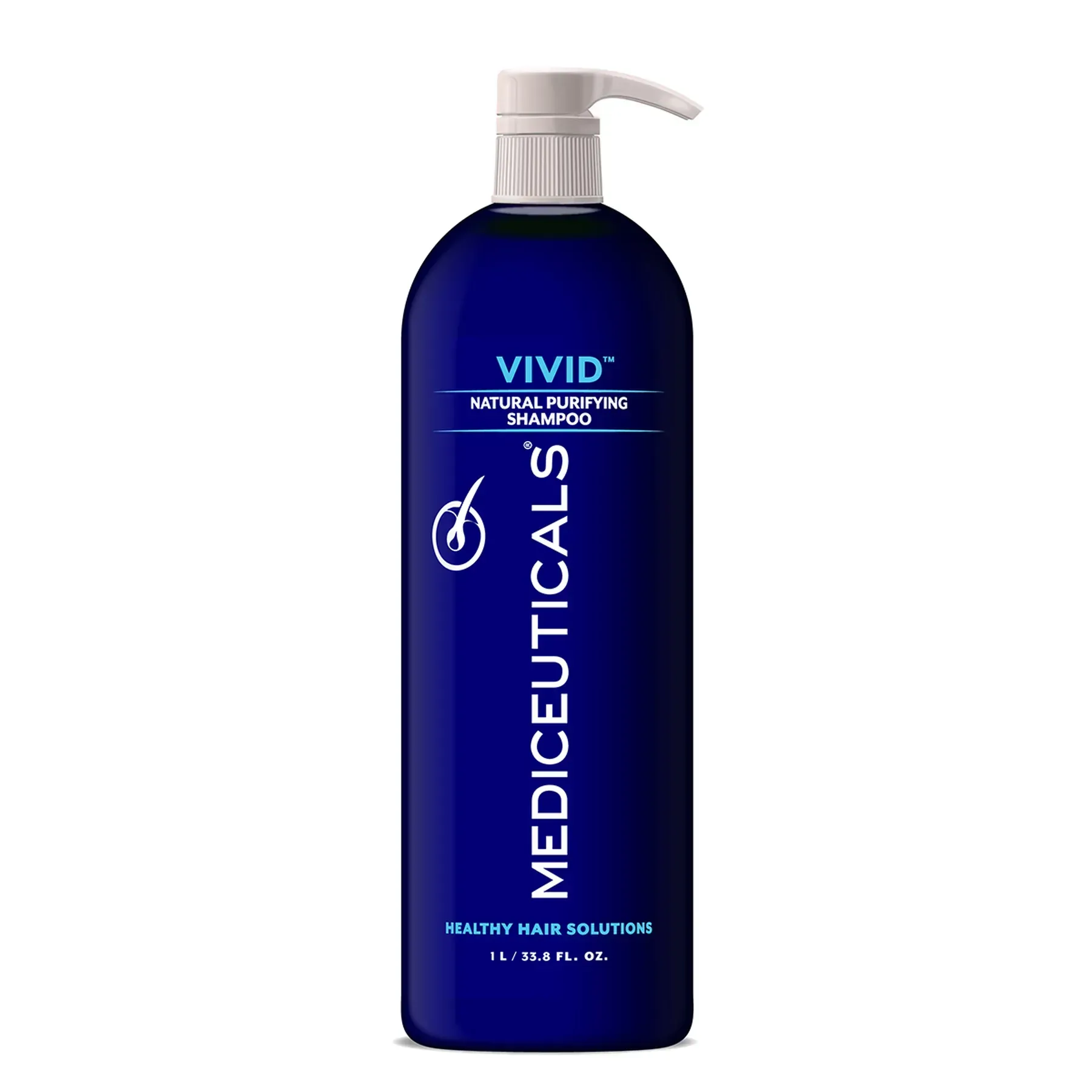 24330417318303 Шампунь для очищення і детоксикації MEDICEUTICALS VIVID™ NATURAL PURIFYING SHAMPOO 1000мл - Зображення 1