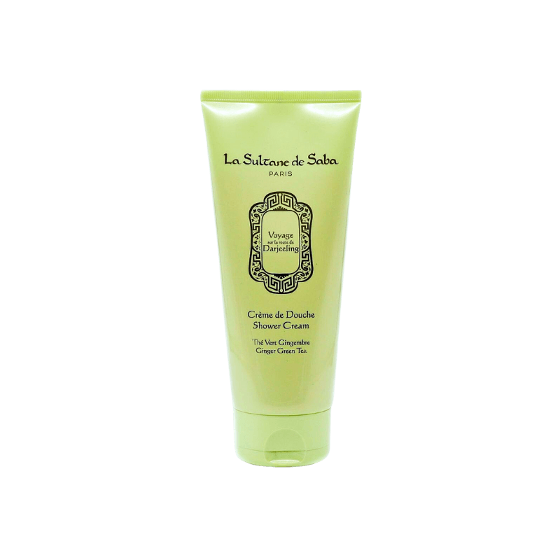 La-Sultane-De-Saba-Shower-Gel-The-Vert-Gingembre-1 Крем-гель для душу "Зелений чай, імбир" LA SULTANE DE SABA GREEN TEA GINGER 200мл - Зображення 1