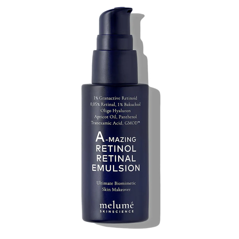 Нічна мікроемульсія з ретиноїдом і ретиналем MELUME A-MAZING RETINOL RETINAL EMULSION 30мл - Зображення 1