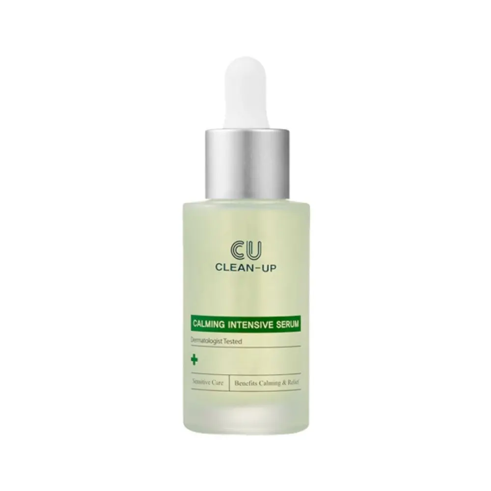 300114-cu-skin-clean-up-calming-intensive-serum-zaspokijliva-sirovatka-z-vitaminom-k-1-1000x1000 Заспокійлива сироватка з вітаміном К CU SKIN CLEAN-UP CALMING INTENSIVE SERUM 30мл - Зображення 1