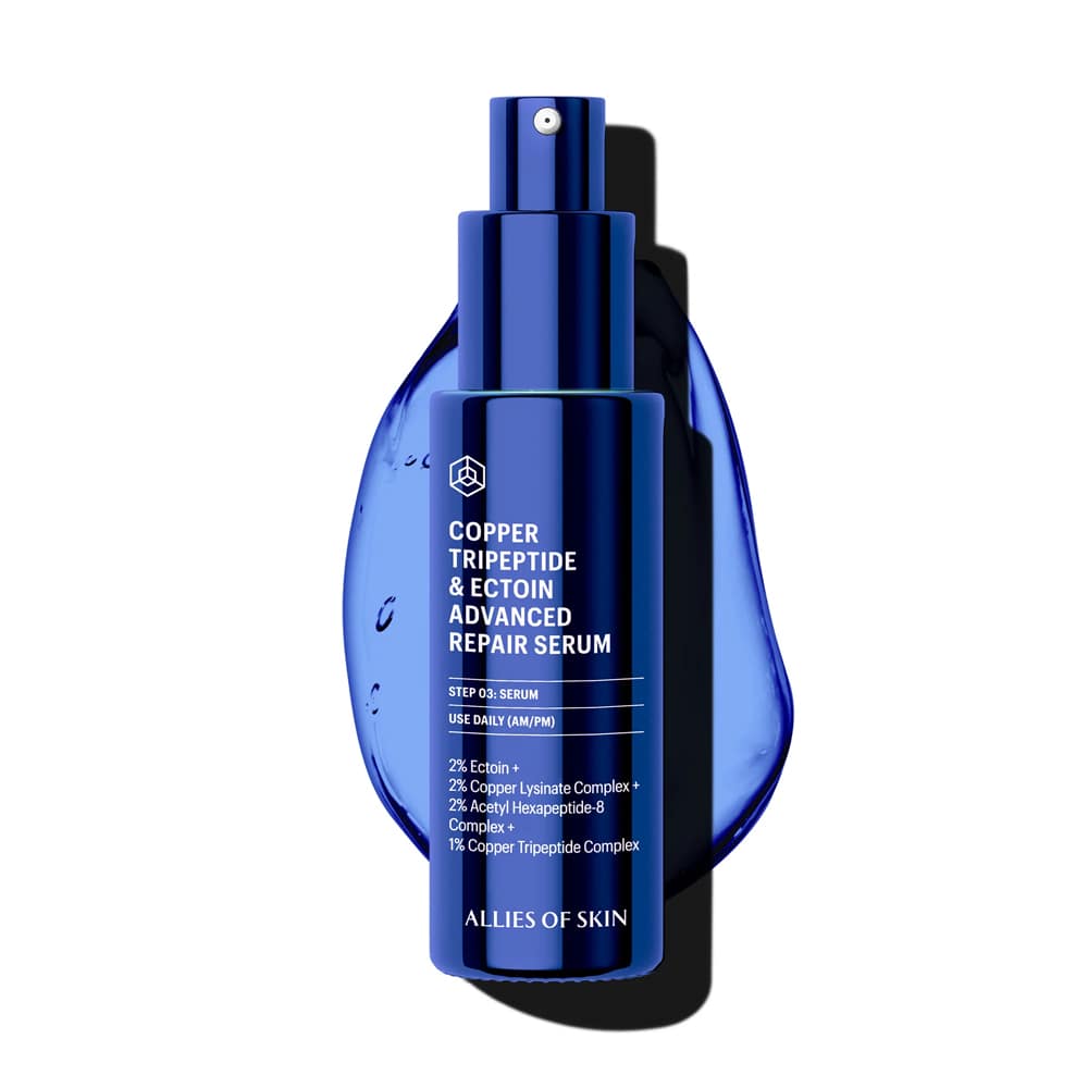 allies-os-skin-copper-tripeptide-ectoin-advanced-repair-serum-30ml-3-min Відновлююча сироватка ALLIES OF SKIN COPPER TRIPEPTIDE & ECTOIN ADVANCED REPAIR SERUM 30мл - Зображення 1