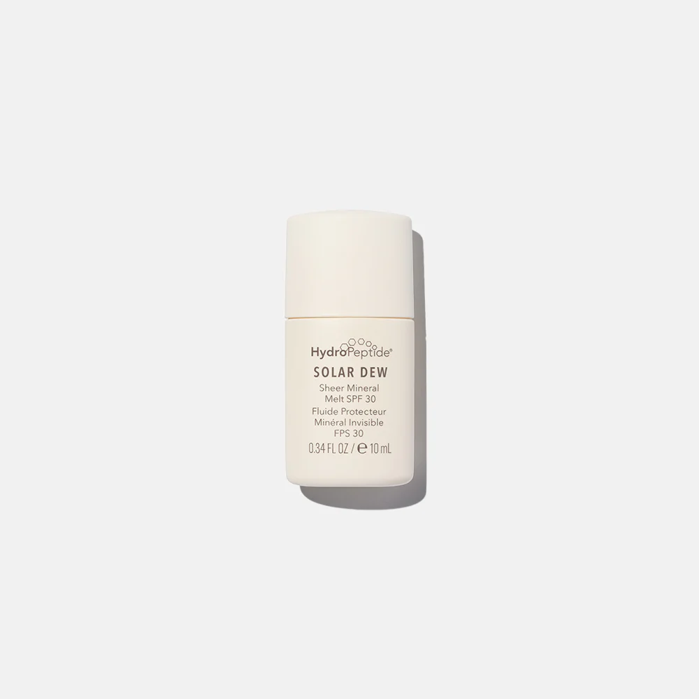 travel-solardew Мінеральна сонцезахисна сироватка HYDROPEPTIDE SOLAR DEW SPF30 TRAVEL 10мл - Зображення 1