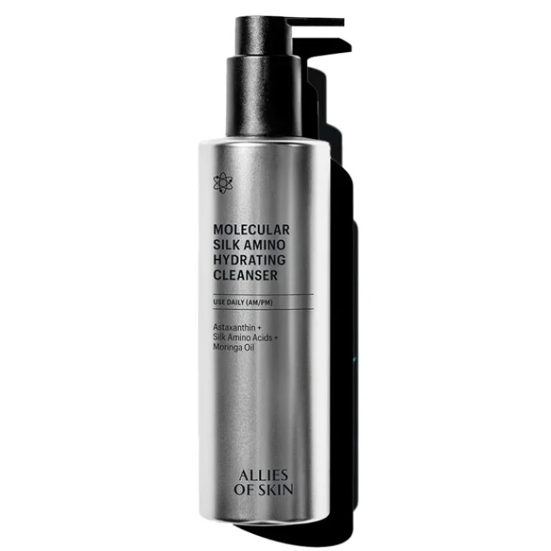 IMG_3981-800x800 Очищуючий засіб ALLIES OF SKIN MOLECULAR SILK AMINO HYDRATING CLEANSER 250мл - Зображення 1